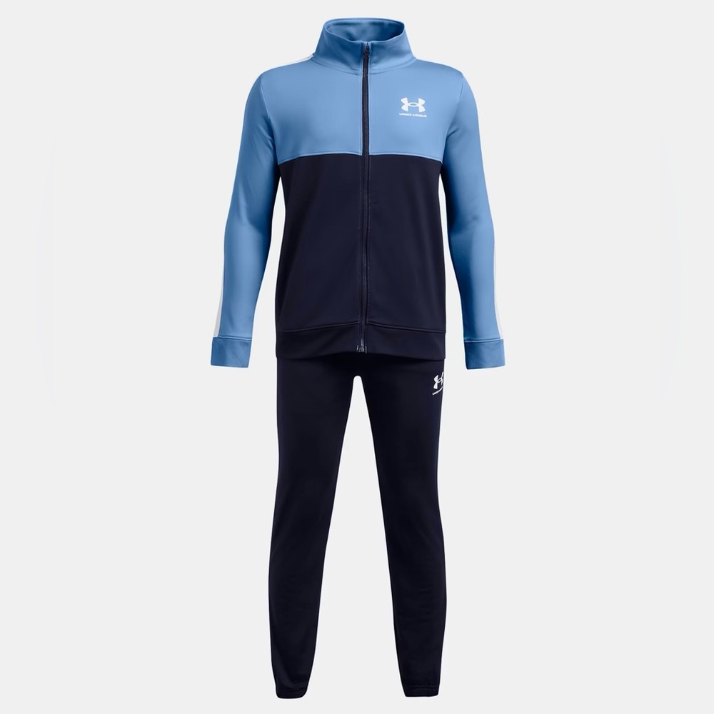 NEW Youth Under Armour Zip Up Sweatshirt & Sweatpants Track Suit, Boy Small